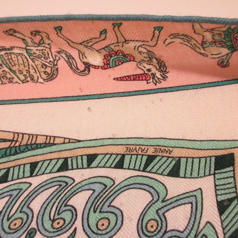HERMES Carre Geant 140 LE JARDIN DE LA MAHARANI (The Garden of the Maharani) ... - Picture 5 of 6